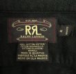 画像2: 90'S RRL 初期 三ツ星タグ ハーフジップ チンスト＆マチ付き ワークシャツ BLACK (VINTAGE)