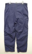 画像2: ユーロワーク 左右非対称ポケット ワークパンツ NAVY (VINTAGE)