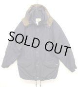 画像: 90'S BANANA REPUBLIC フード付き トラベルジャケット NAVY (VINTAGE)
