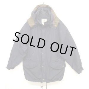 画像: 90'S BANANA REPUBLIC フード付き トラベルジャケット NAVY (VINTAGE)