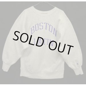 画像: 90'S CHAMPION "BOSTON LATIN" 刺繍タグ リバースウィーブ グレー USA製 (VINTAGE)