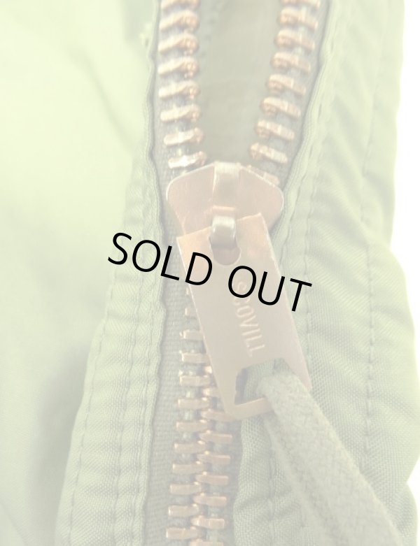 画像4: 80'S アメリカ軍 USAF フライヤーズ ヘルメットバッグ SCOVILLブラスジップ (VINTAGE)