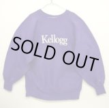 画像: 90'S CHAMPION "Kellogg" 刺繍タグ リバースウィーブ グレープ USA製 (VINTAGE)