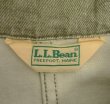 画像2: 80'S LL Bean 三角タグ デニム 丸襟 カバーオール カーキ (VINTAGE)