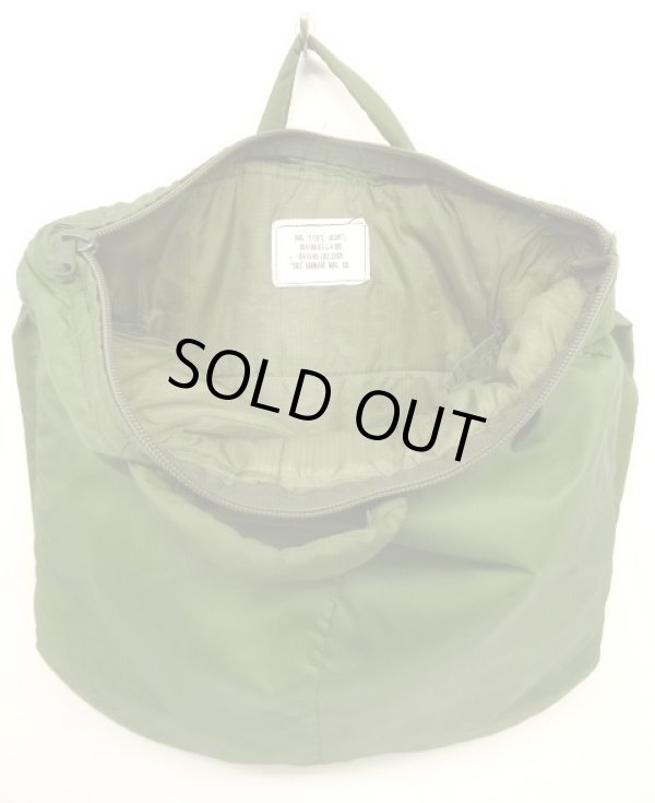 画像4: 80'S アメリカ軍 USAF フライヤーズ ヘルメットバッグ ツートンカラー IDEALジップ (VINTAGE)