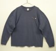 画像3: 90'S PATAGONIA バックプリント BENEFICIAL T'S 長袖Tシャツ ネイビー MEXICO製 (VINTAGE)