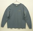 画像3: 90'S PATAGONIA バックプリント BENEFICIAL T'S 長袖Tシャツ ブルー USA製 (VINTAGE)