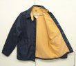 画像3: 70'S LL Bean 筆記体タグ チンスト付き ナイロン コーチジャケット NAVY (VINTAGE)