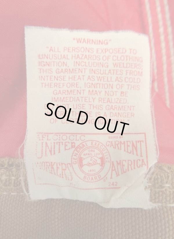 画像3: 80'S CARHARTT 100周年タグ 裏地付き ダックパンツ ブラウン USA製 (VINTAGE)