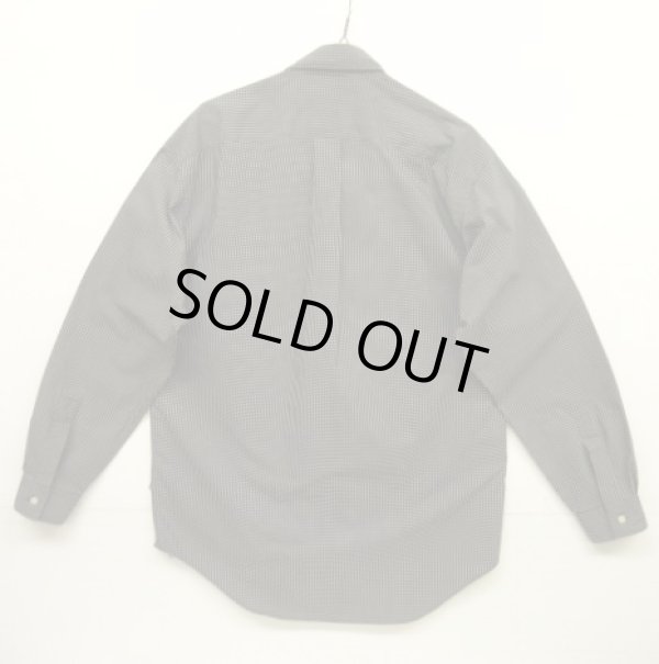 画像3: 90'S RALPH LAUREN "KINDRED" コットン/ナイロン 長袖 シャツ グラフチェック (VINTAGE)