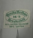 画像2: 60'S BROOKS BROTHERS "BROOKSCLOTH" 6ボタン ポプリン BDシャツ ブルー USA製 (VINTAGE)