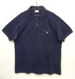 画像1: 80'S CHEMISE LACOSTE ポロシャツ ネイビー フランス製 (VINTAGE)