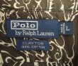 画像2: 90'S RALPH LAUREN "CLAYTON" コットン 半袖 オープンカラーシャツ ブラックベース ドラゴン柄 (VINTAGE)