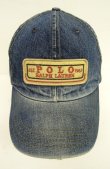 画像2: 90'S RALPH LAUREN デニム トラッカーキャップ インディゴ USA製 (VINTAGE)