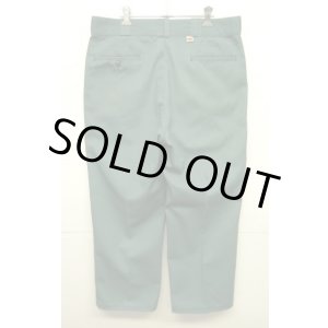 画像: 80'S DICKIES 874 ワークパンツ グリーン W36L29 USA製 (VINTAGE)