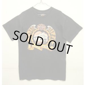 画像: 80'S HARLEY DAVIDSON "SOUTHERN SPORTSWEAR INC" シングルステッチ 両面プリント 半袖 Tシャツ ブラック USA製 (VINTAGE)