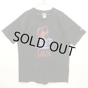 画像: 90'S SUN MICROSYSTEMS "JAVA" シングルステッチ 半袖 Tシャツ ブラック カナダ製 (VINTAGE)