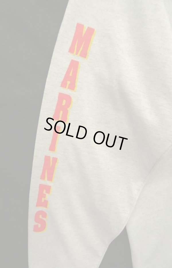 画像4: 90'S アメリカ軍 USMC "USMC MARATHON 1992" 長袖 Tシャツ グレー USA製 (VINTAGE)