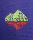 画像4: 90'S PATAGONIA 背面ロゴ バックプリント 半袖 Tシャツ ダークブルー USA製 (VINTAGE)