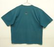 画像3: 90'S PATAGONIA 背面ロゴ バックプリント 半袖 Tシャツ ダークグリーン USA製 (VINTAGE)