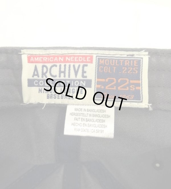 画像6: AMERICAN NEEDLE "MOUTRIE COLT 22s" コットン ベースボールキャップ WASHED NAVY (NEW)