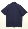 画像3: 80'S CHEMISE LACOSTE フルオープン ポロシャツ ネイビー スペイン製 (VINTAGE)