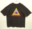 画像1: 90'S PHOTOFLEX シングルステッチ  両面プリント 半袖 Tシャツ ブラック USA製 (VINTAGE)