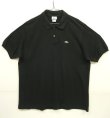 画像1: 80'S CHEMISE LACOSTE ポロシャツ ブラック フランス製 (VINTAGE)