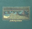 画像3: 90'S PATAGONIA 黒タグ バックプリント 半袖 Tシャツ ティール USA製 (VINTAGE)