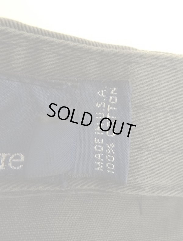 画像7: 90'S RALPH LAUREN "POLO SPORT" レザーロゴ ベースボールキャップ ブラック USA製 (VINTAGE)