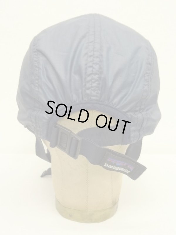 画像4: 90'S PATAGONIA "雪無しタグ" ナイロンキャップ ネイビー USA製 (VINTAGE)