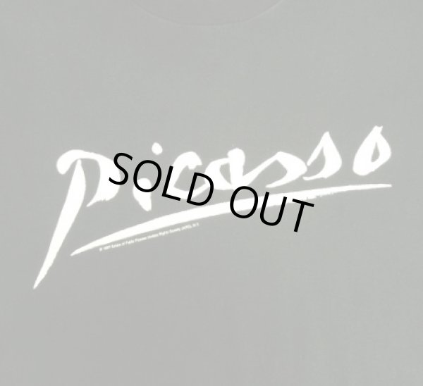 画像3: 90'S PICASSO x HIGH MUSEUM OF ART 半袖 Tシャツ USA製 (VINTAGE)