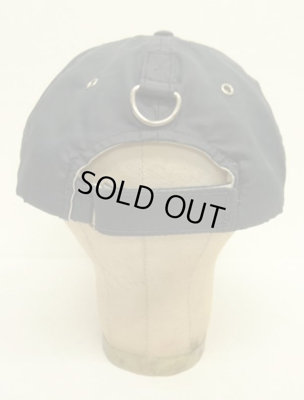 画像4: 90'S BANANA REPUBLIC 6パネル ナイロンキャップ ネイビー USA製 (VINTAGE)