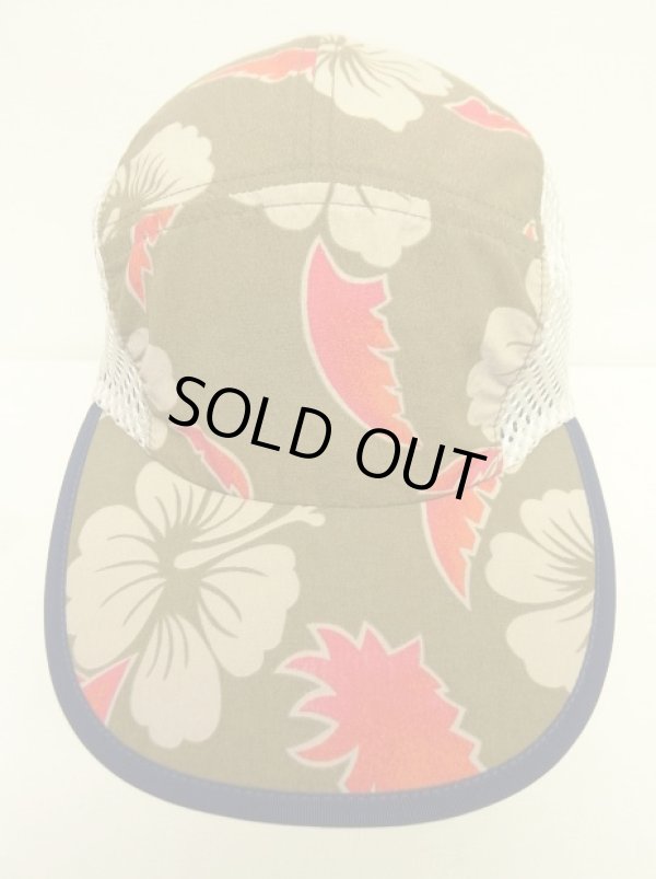 画像2: 00'S PATAGONIA "SPOONBILL CAP" サイドメッシュキャップ ハイビスカス柄 USA製 (VINTAGE)