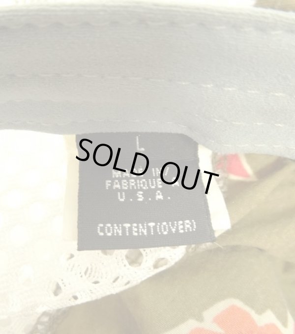 画像6: 00'S PATAGONIA "SPOONBILL CAP" サイドメッシュキャップ ハイビスカス柄 USA製 (VINTAGE)