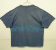 画像4: 90'S PATAGONIA 黒タグ 両面プリント 半袖 Tシャツ ブルー USA製 (VINTAGE)