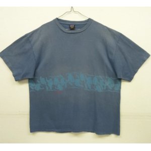 画像: 90'S PATAGONIA 黒タグ 両面プリント 半袖 Tシャツ ブルー USA製 (VINTAGE)