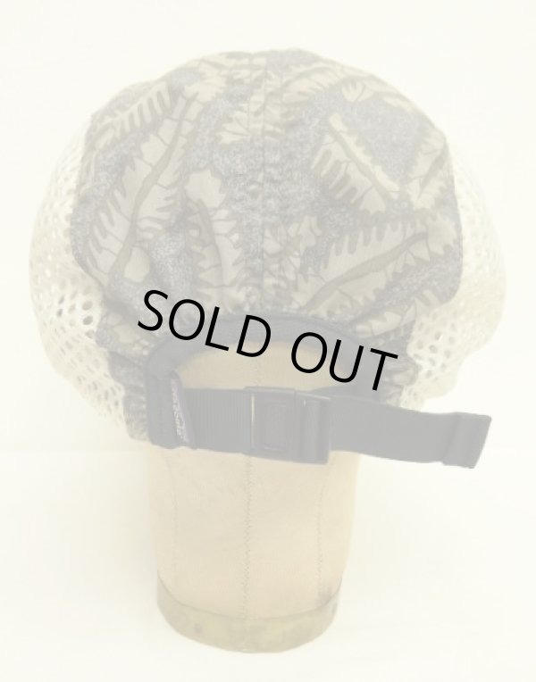 画像4: 00'S PATAGONIA "SPOONBILL CAP" サイドメッシュキャップ リーフ柄 USA製 (VINTAGE)