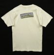 画像1: 90'S PATAGONIA ロゴプリント 半袖 Tシャツ ホワイト USA製 (VINTAGE)
