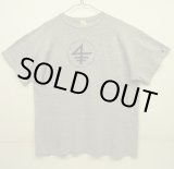 画像: 80'S CHAMPION "COLUMBIA UNIVERSITY" トリコタグ 染み込みプリント 88/12 Tシャツ 杢グレー USA製 (VINTAGE)