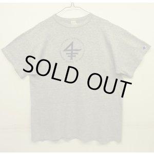 画像: 80'S CHAMPION "COLUMBIA UNIVERSITY" トリコタグ 染み込みプリント 88/12 Tシャツ 杢グレー USA製 (VINTAGE)