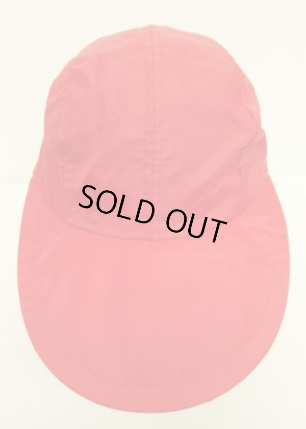 画像2: 80'S LL Bean ナイロン ロングビル キャップ レッド USA製 (DEADSTOCK)