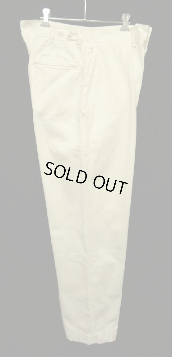 画像4: 50'S アメリカ軍 US ARMY "コットンドリル地" ベイカーパンツ ミルクパンツ (VINTAGE)