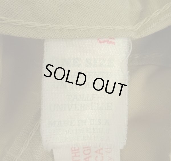 画像7: 80'S THE EAGLE CAP 3PLYコットン ロングビル キャップ ベージュ USA製 (VINTAGE)