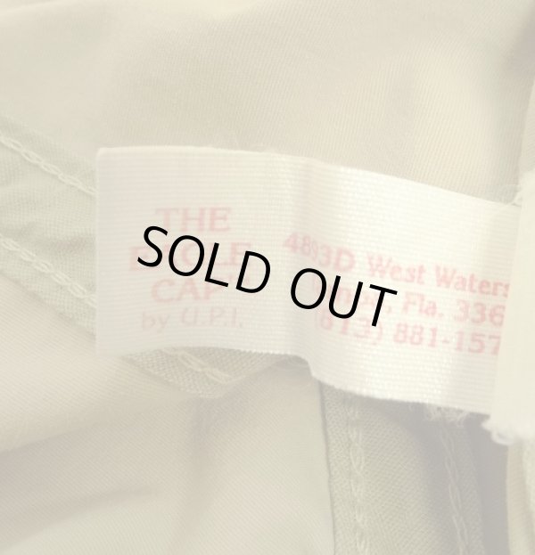 画像6: 80'S THE EAGLE CAP 3PLYコットン ロングビル キャップ ベージュ USA製 (VINTAGE)