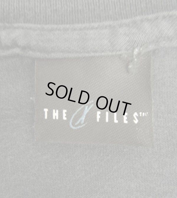 画像2: 90'S THE X FILES 両面プリント 半袖 Tシャツ ブラック USA製 (VINTAGE)