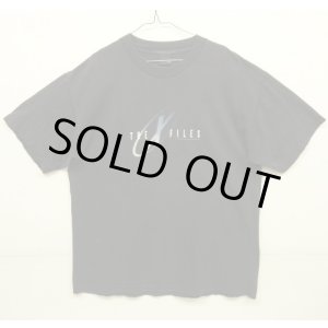 画像: 90'S THE X FILES 両面プリント 半袖 Tシャツ ブラック USA製 (VINTAGE)
