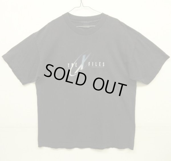 画像1: 90'S THE X FILES 両面プリント 半袖 Tシャツ ブラック USA製 (VINTAGE)