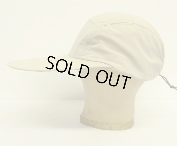 画像3: 80'S THE EAGLE CAP 3PLYコットン ロングビル キャップ ベージュ USA製 (VINTAGE)