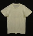 画像3: 70'S BELL HELMETS 染み込みプリント シングルステッチ 半袖 Tシャツ ホワイト (VINTAGE)